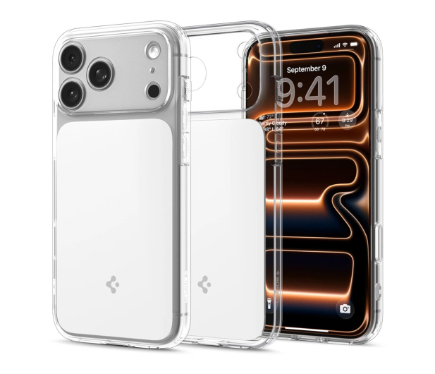 Spigen Ultra Hybrid ”T” Mag Magsafe do Iphone 17 Pro Max Clear - 1359896 - zdjęcie